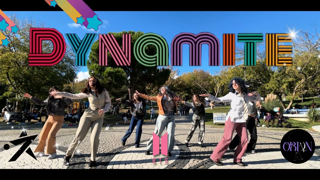 [K-POP IN PUBLIC TURKIYE] BTS- DYNAMITE dance cover by ORION X A10TION