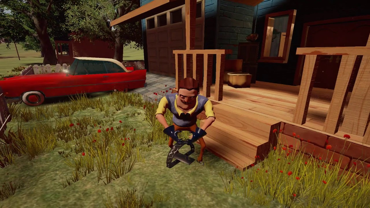Hello Neighbor [PC] {Pre Alpha} Free Roam Gameplay [1080p60]
