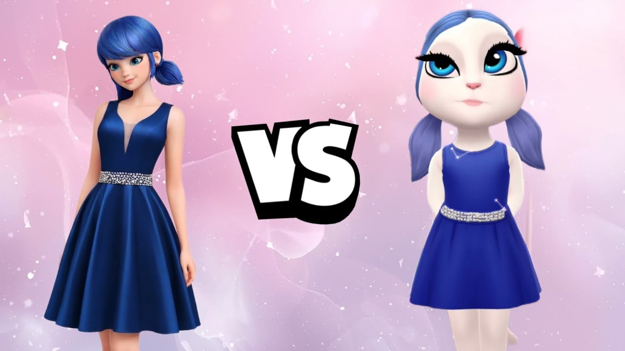Marinette Dupain-Cheng Cosplay My Talking Angela 2 New Update 