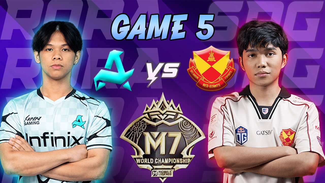 SRG vs AURORA GAME 5 | M7 WORLD CHAMPIONSHIP - FINAL UPPER BRACKET | MPL MY vs MPL PH