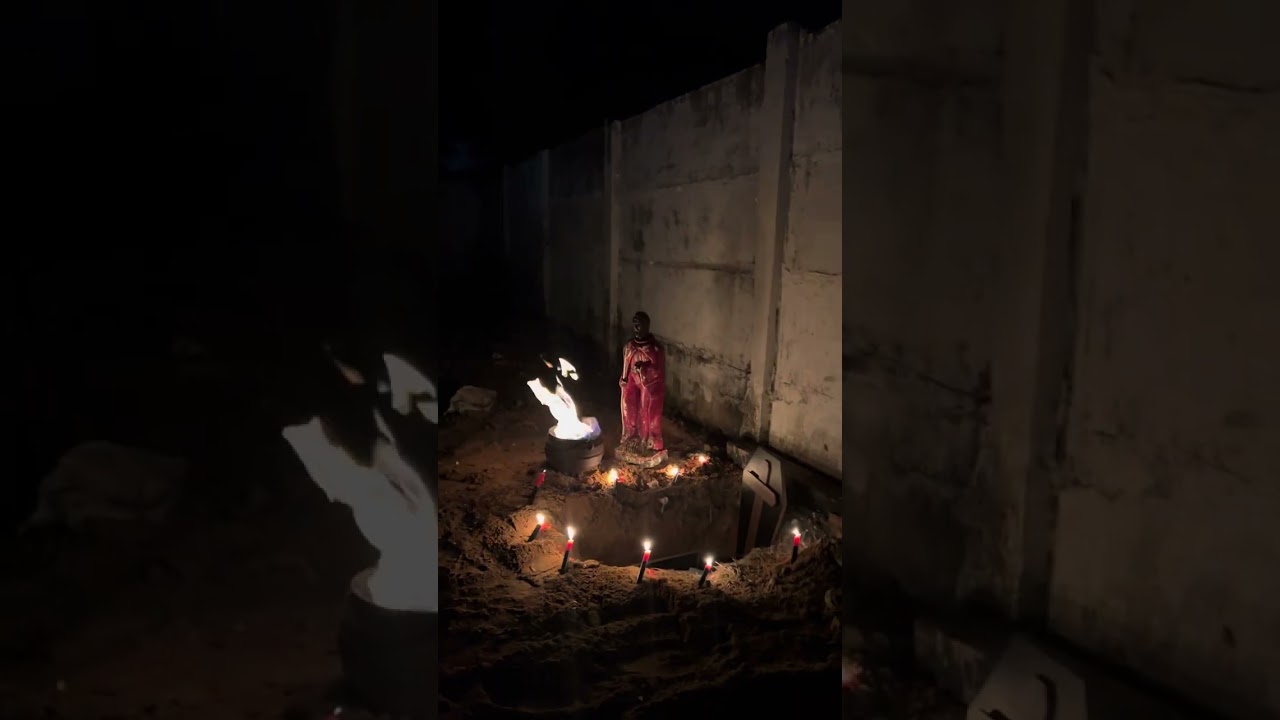 Chegada exu caveira no cemitério magia destruir inimigos quimbanda 