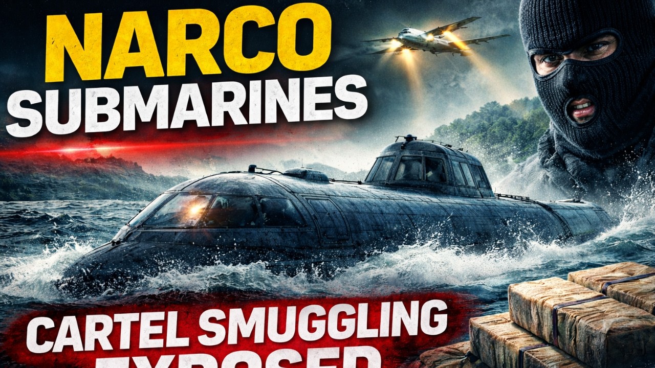 Inside Narco Submarines: How Cartels Secretly Transport Cocaine Across Oceans Worldwide