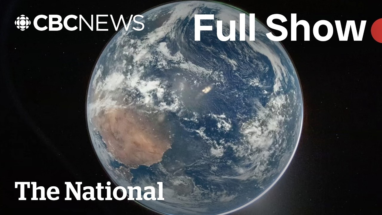 CBC News: The National | Artemis II sends back images of Earth