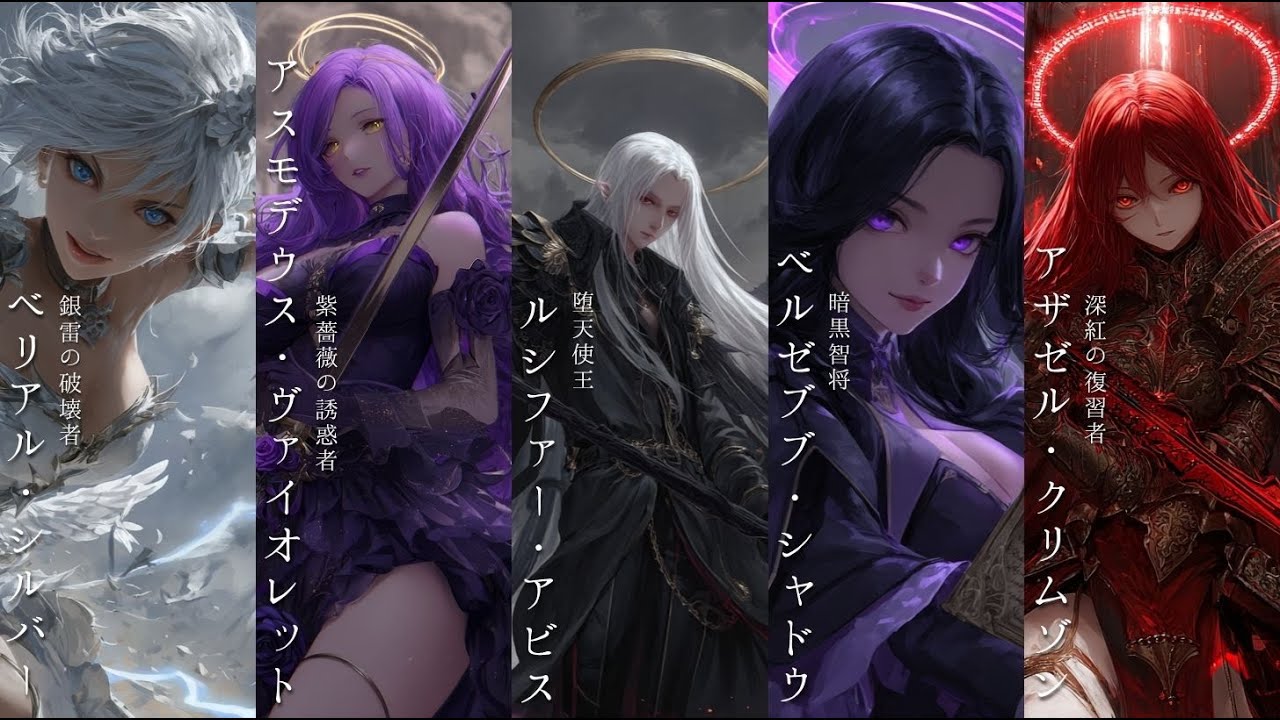 【作業用BGM】堕天使軍団 vs 創造神三位一体との世界創造権争奪戦争の戦闘BGM『堕天使軍団』【ラスボス・戦闘・かっこいい】【フリーBGM】