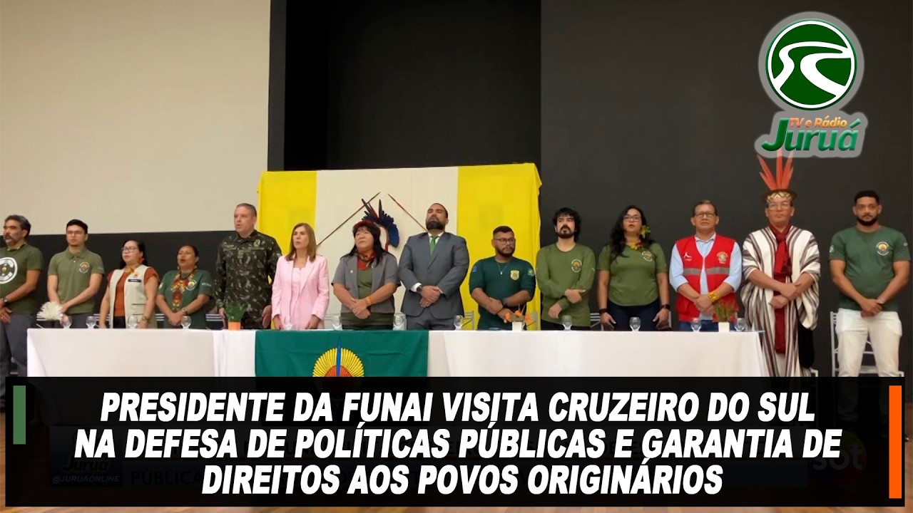 Presidente da FUNAI visita CZS na defesa de políticas públicas e garantia de direitos aos povos