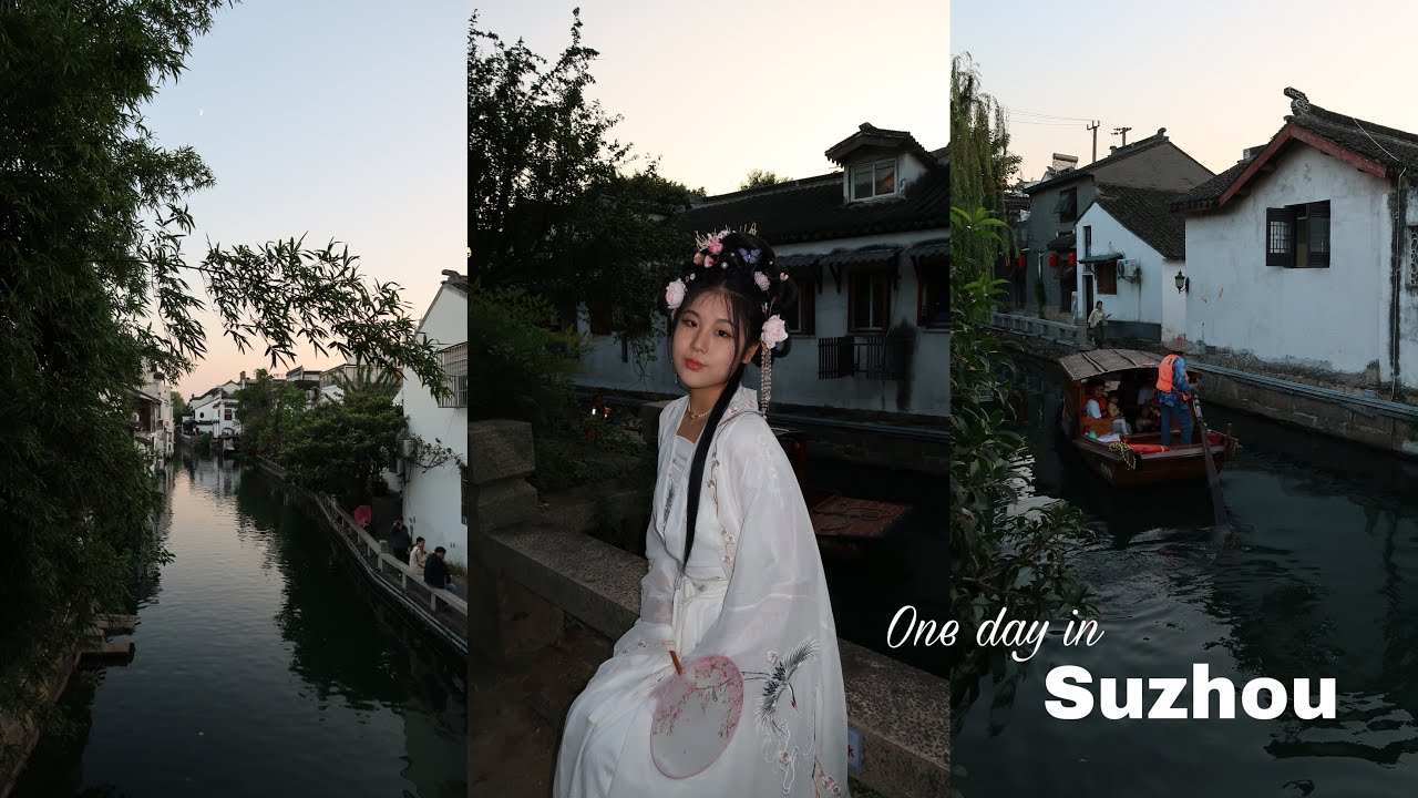 SUZHOU VLOG | День в Сучжоу в ханьфу 🌸