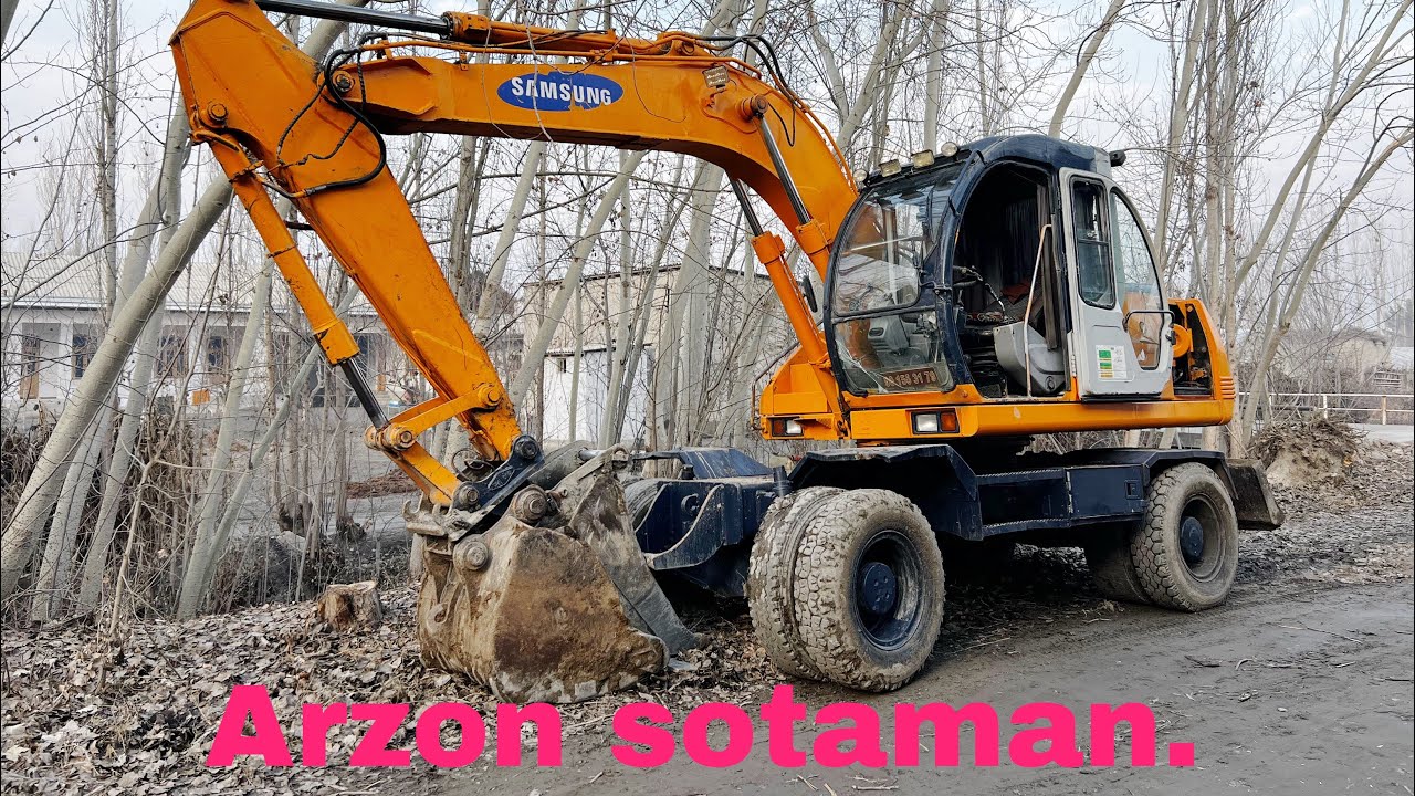 Pultopar samsung ekiskavatiri sotiladi.