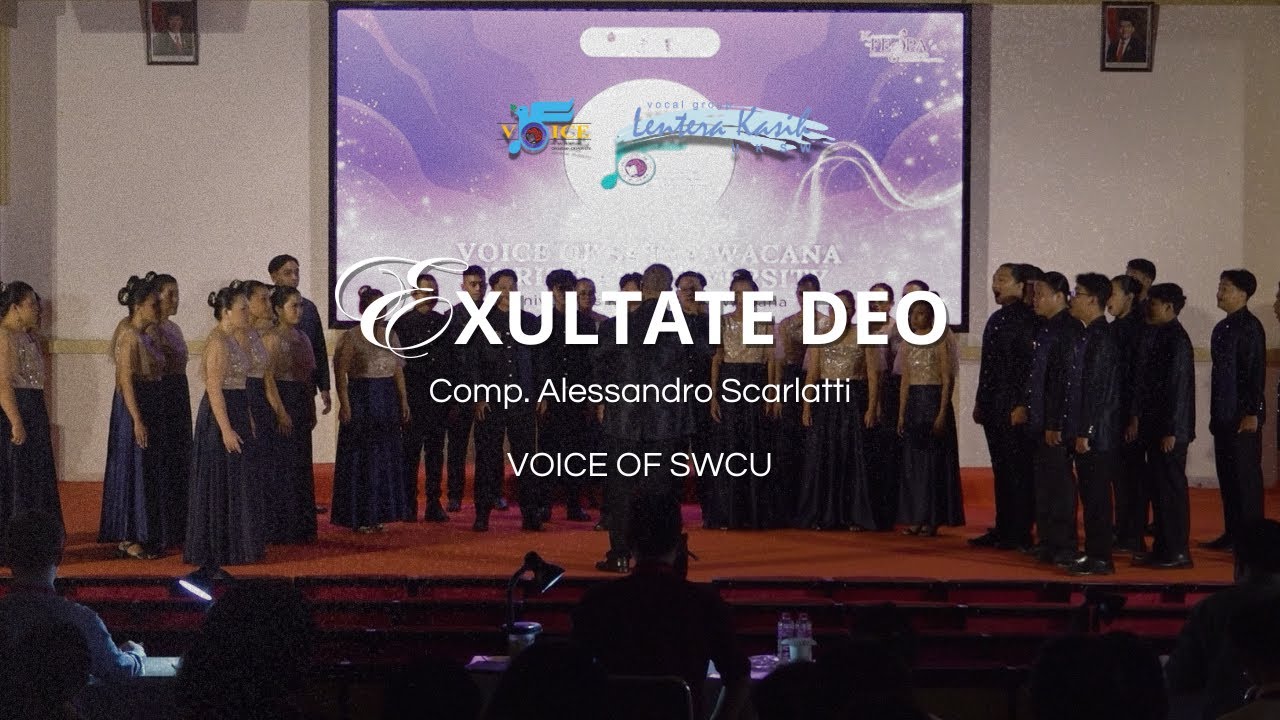 EXULTATE DEO (Comp. Alessandro Scarlatti) - Voice of SWCU || 10th FESPA UBAYA