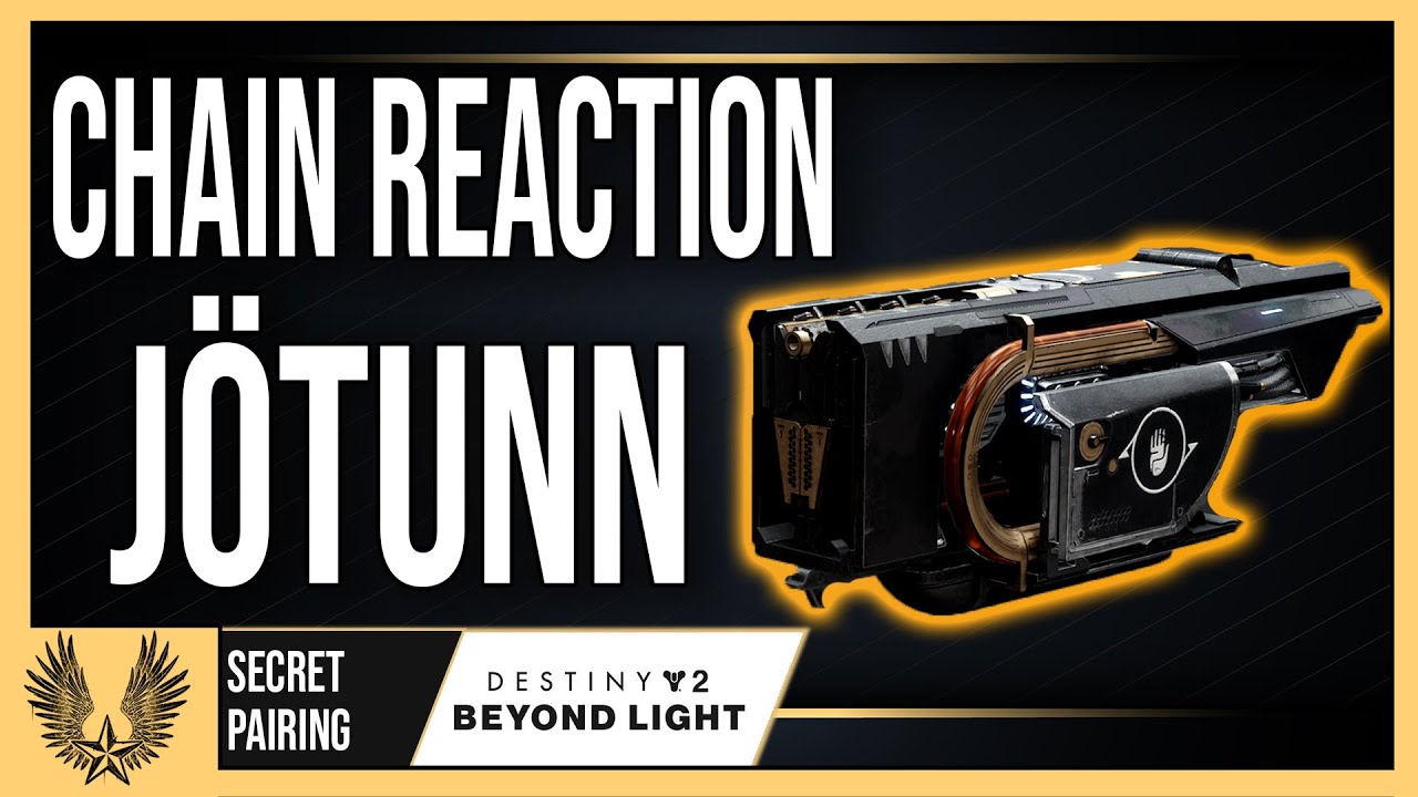 Destiny 2: Jötunn basically has Firefly AND Chain Reaction when you do this!