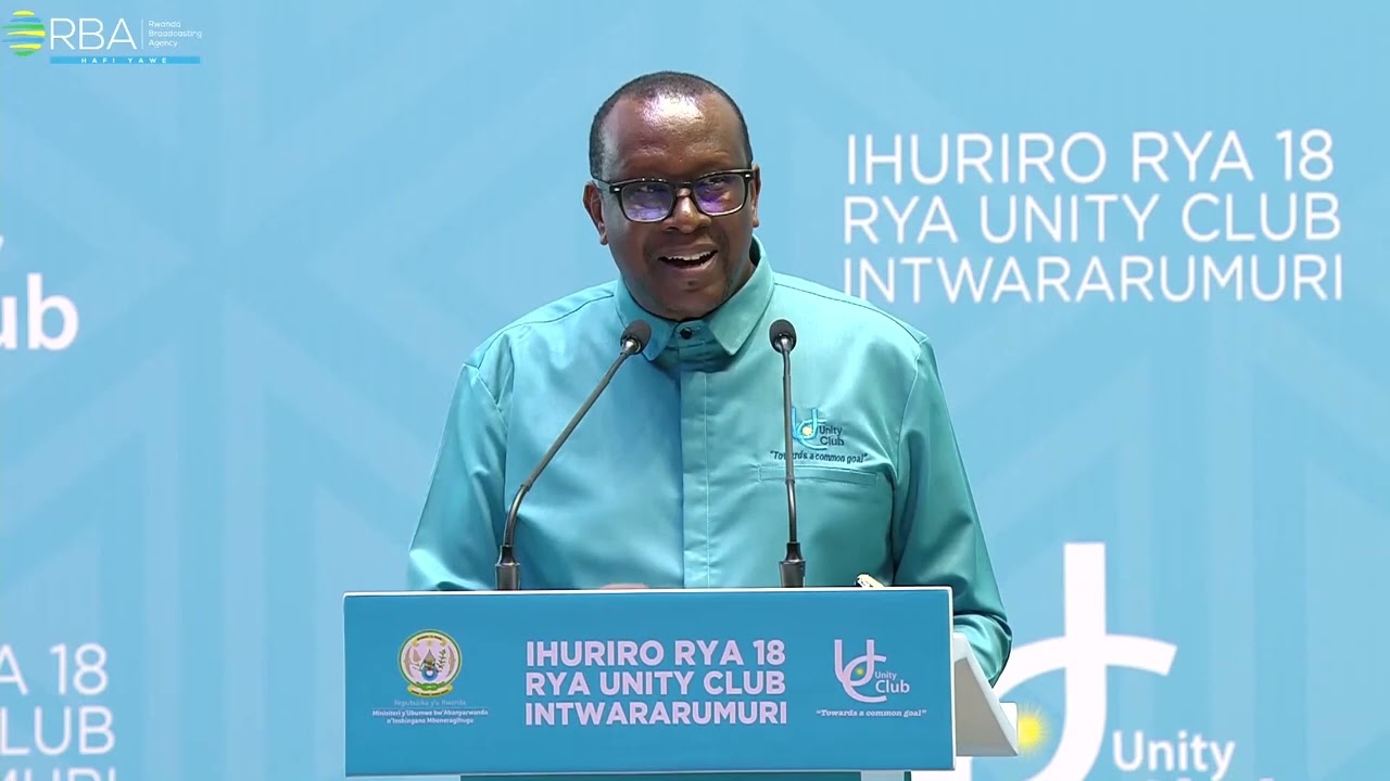 Igipimo cy'Ubumwe bw'Abanyarwanda 2025 | Ikiganiro cya Min. Dr Bizimana mu Ihuriro rya Unity Club