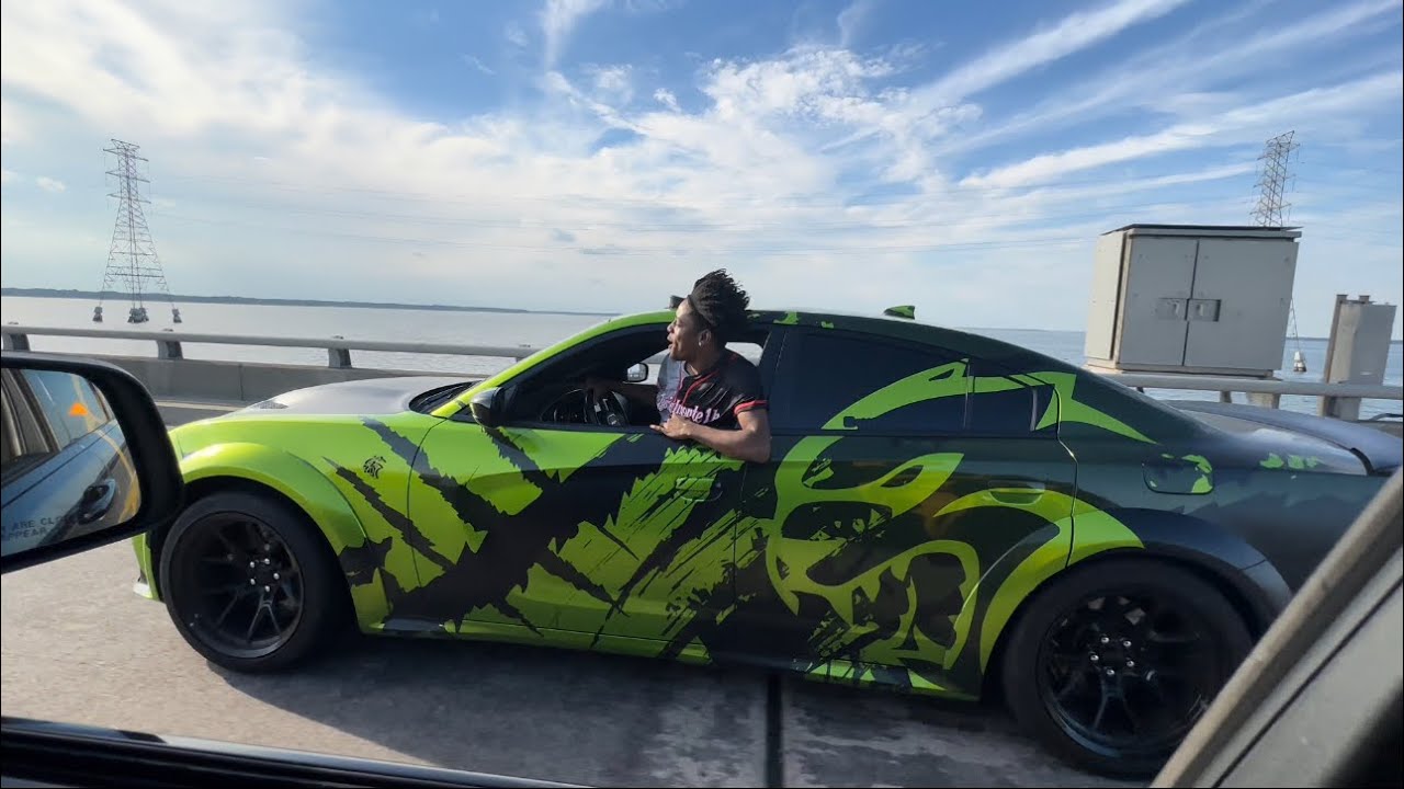 I TOOK A ROAD TRIP IN THE 900HP HELLCAT WITH A TRACKHAWK 🦅