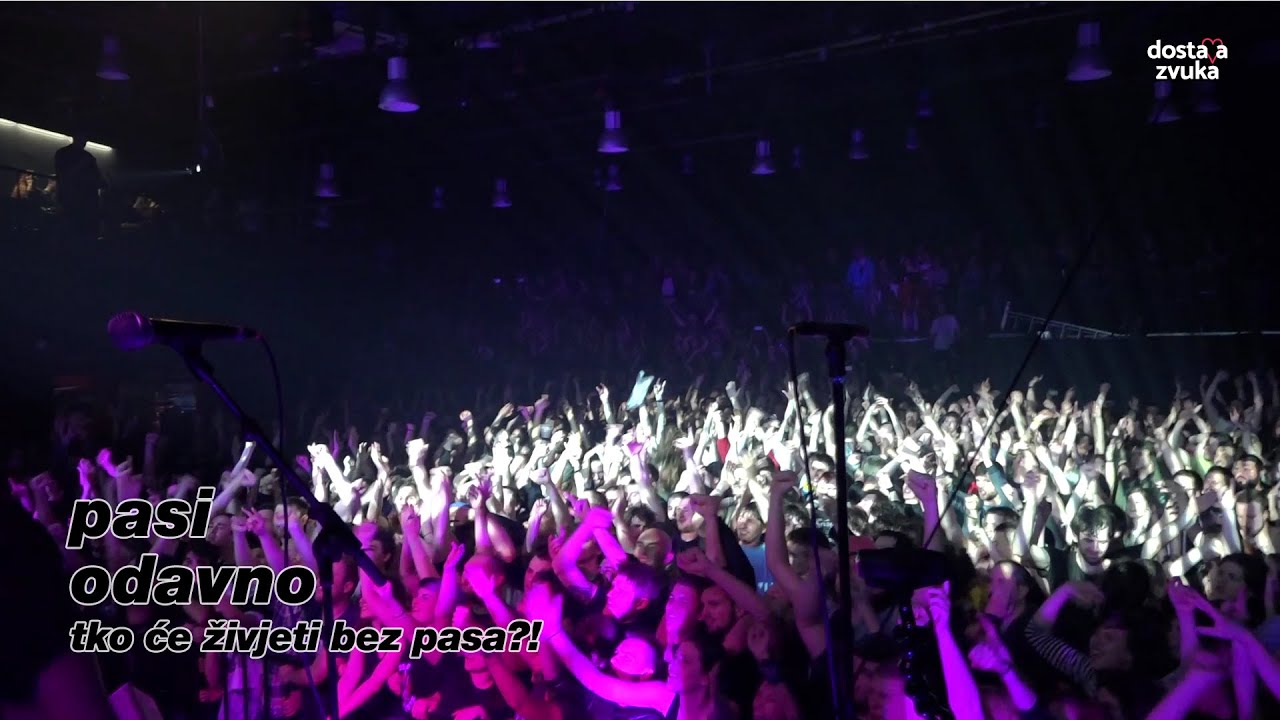 pasi - odavno (tko će živjeti bez pasa?!, live)