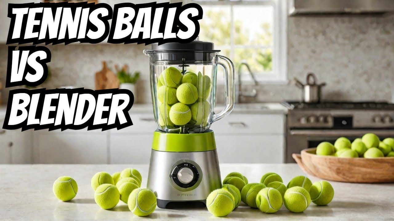 Can Tennis Balls Survive a Blender?