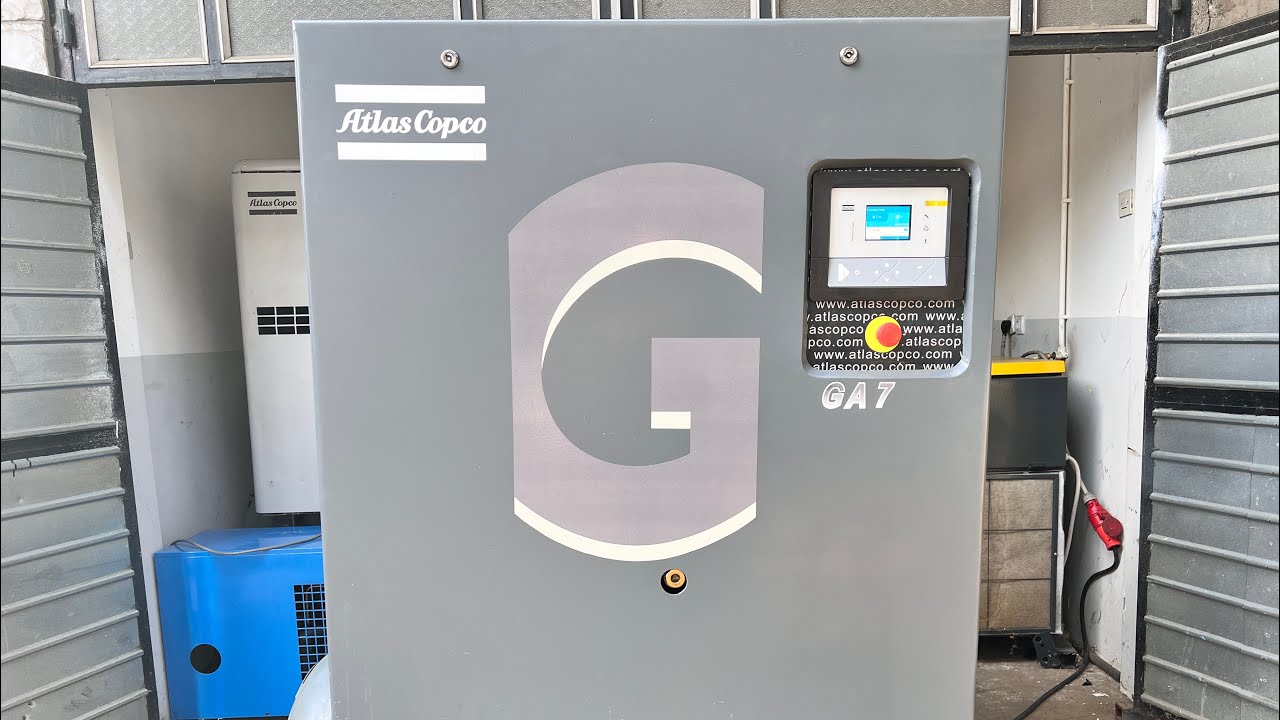 Atlas Copco GA 7 screw compressor
