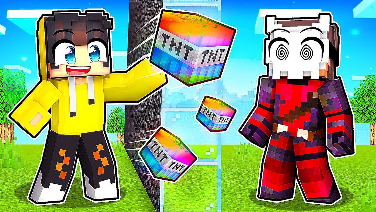 Yapı Kapışmasında İLLEGAL HİPNOZ BOMBASI İLE Trolledim! - Minecraft