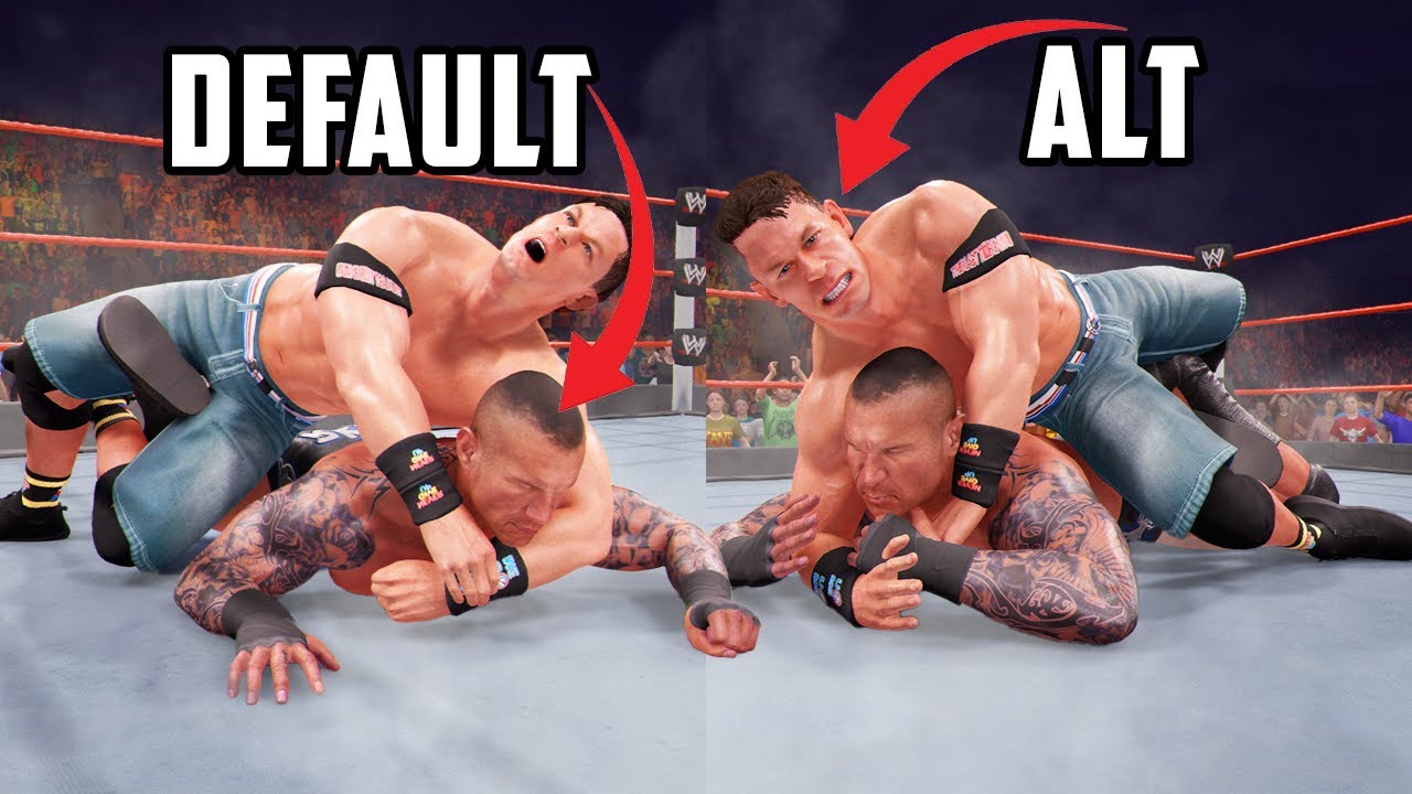 Альтернативные варианты, которые можно использовать в WWE 2K25 Farewell Pack (F5,STF,AA)