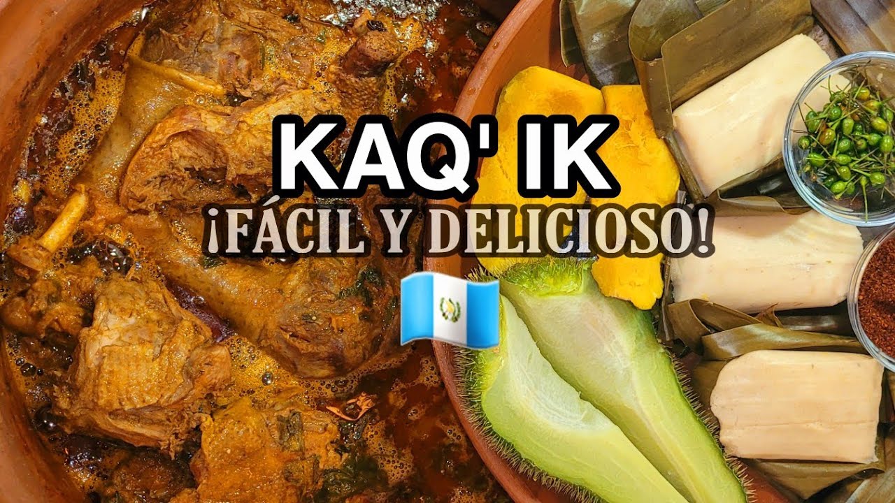 ¡Como hacer Kaq'ik / Kak'ik en usa!. Paso a paso.¡La receta más fácil y deliciosa! 🇬🇹