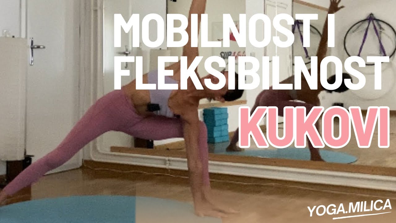 Odlične vežbe za jake, mobilne i fleksibilne kukove | Ostvari lakoću pokreta | Yoga sa Milicom