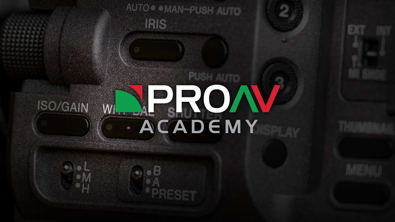 Что такое Native ISO? | Технические термины от Алистера Чепмена | ProAV Academy