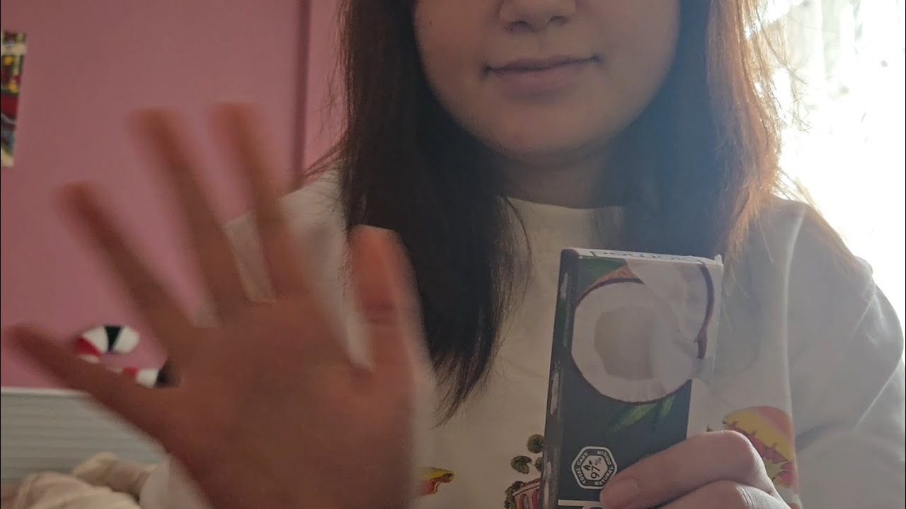 trying asmr for the first time
