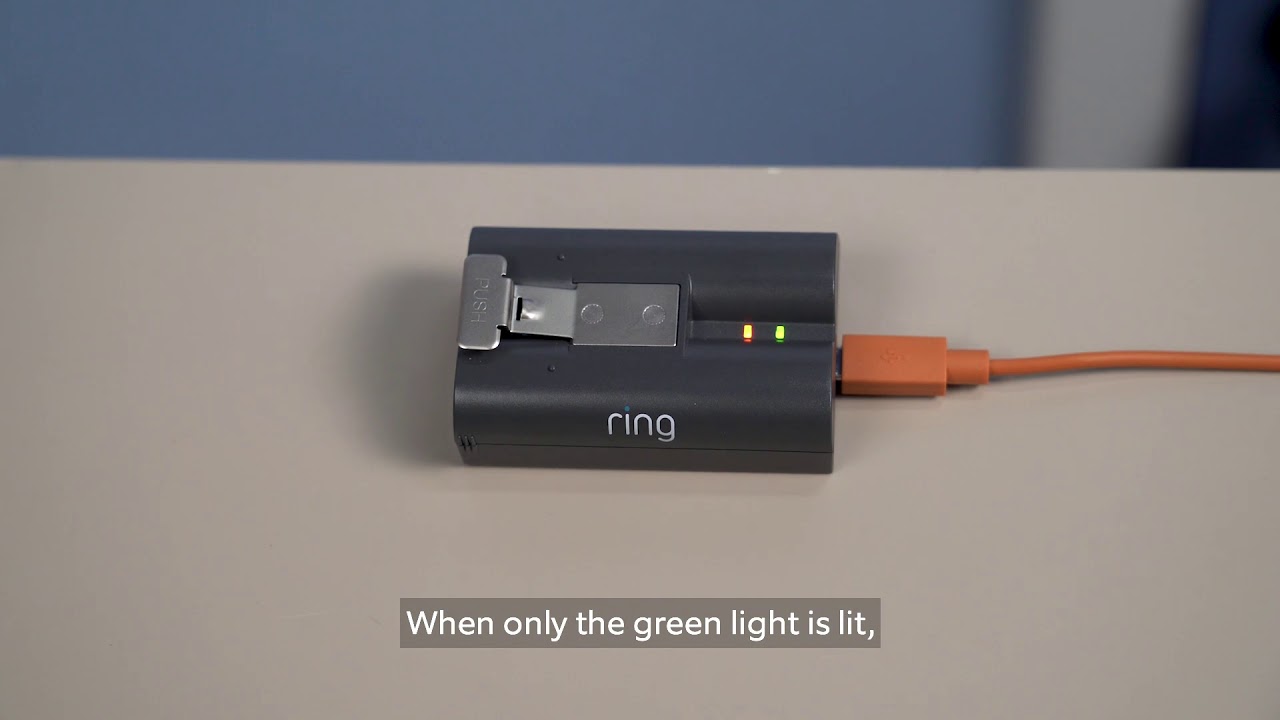 How to Charge Ring Stick Up Cam Battery