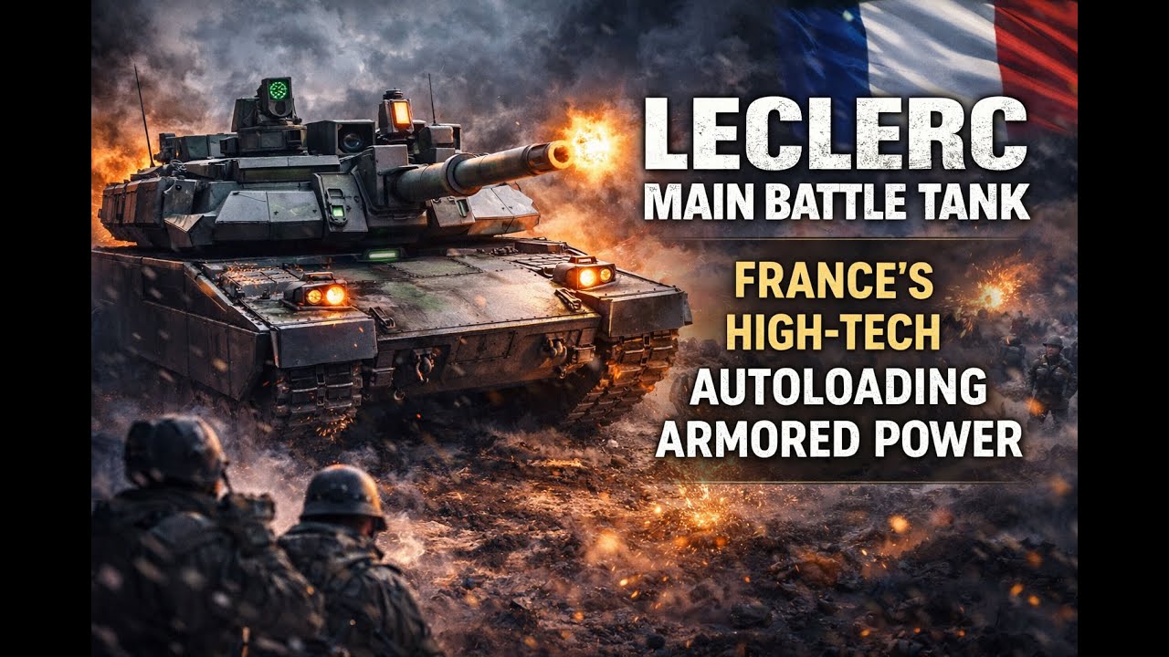 Leclerc Main Battle Tank – France’s High-Tech Autoloading Armored Power
