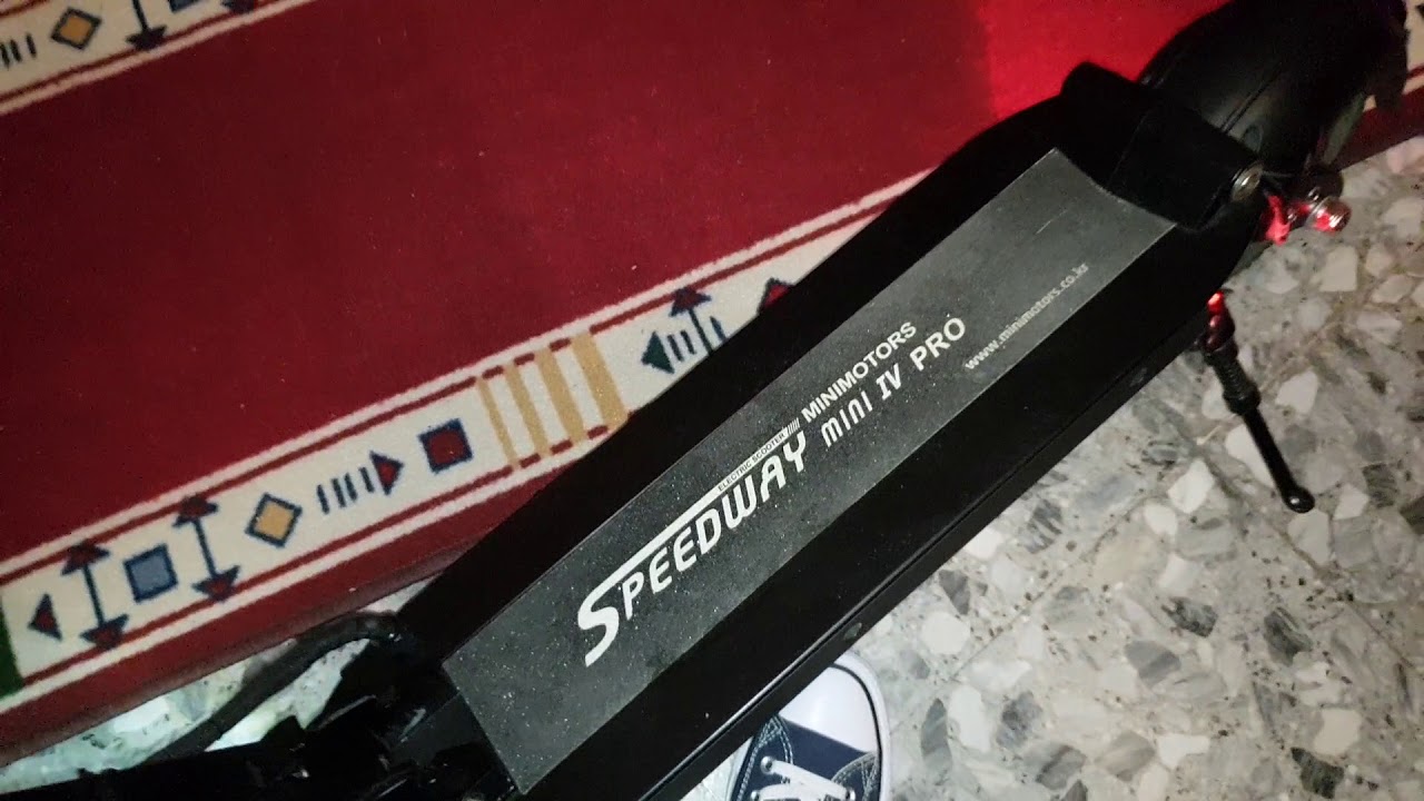 PATINETE SPEEDWAY MINI 4 PRO ESPAÑOL