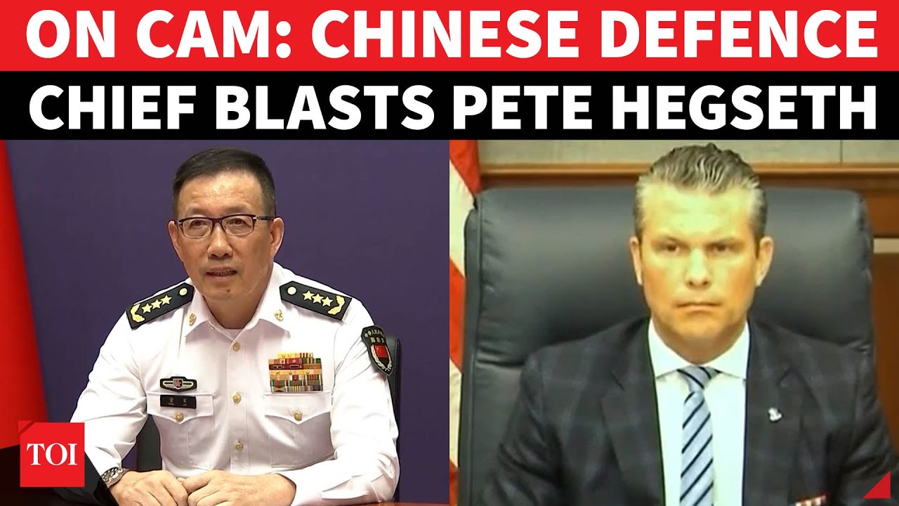 ON CAM: Chinese Defence Chief's Attack Leaves Hegseth & U.S. Officials Speechless | Taiwan