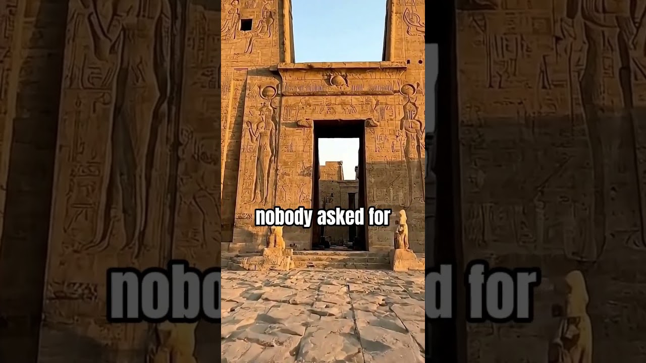 Temple Sounds Nobody Asked For | Ancient Echoes #ambientmusic #travel #ancientegypt #templemusic