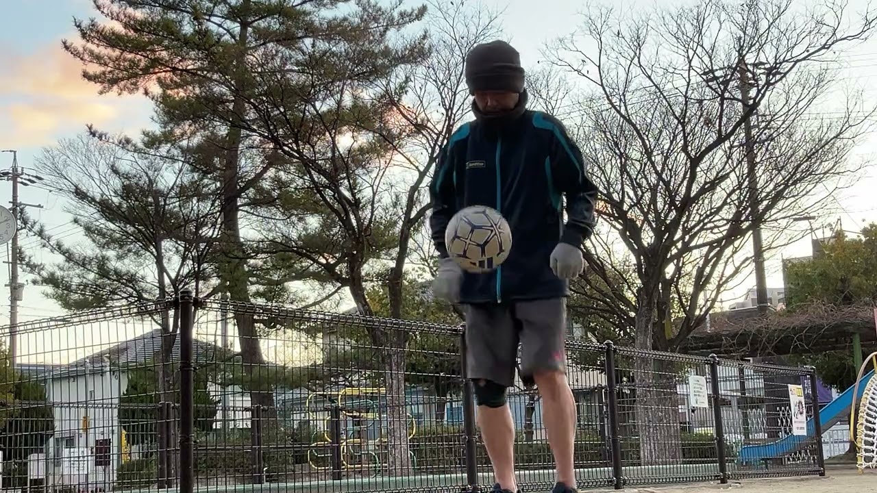 2026/01/09 MAX17。膝がムズムズするから念のためサポーターして動き制限