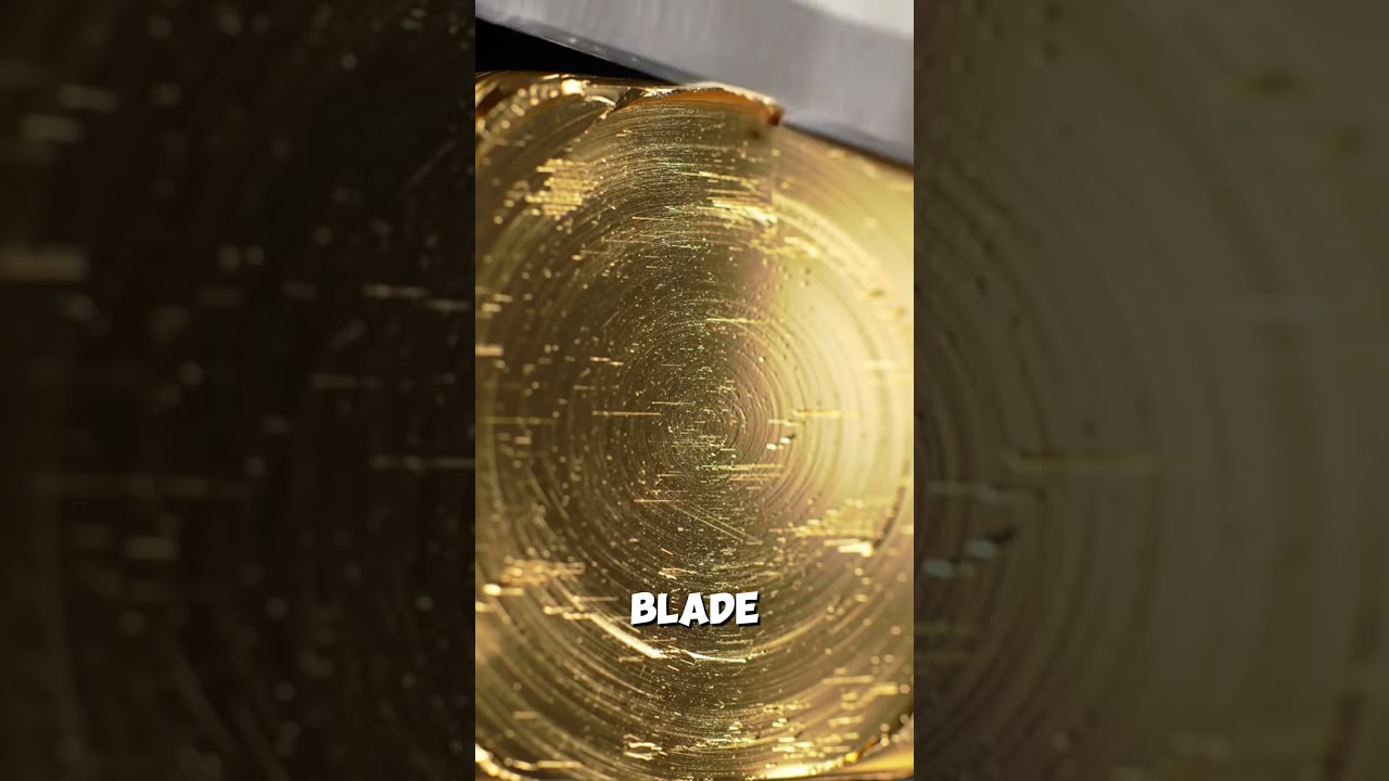 Did You Know You Can Cut PURE GOLD With a Knife?! | Softest Metal Facts #shorts
