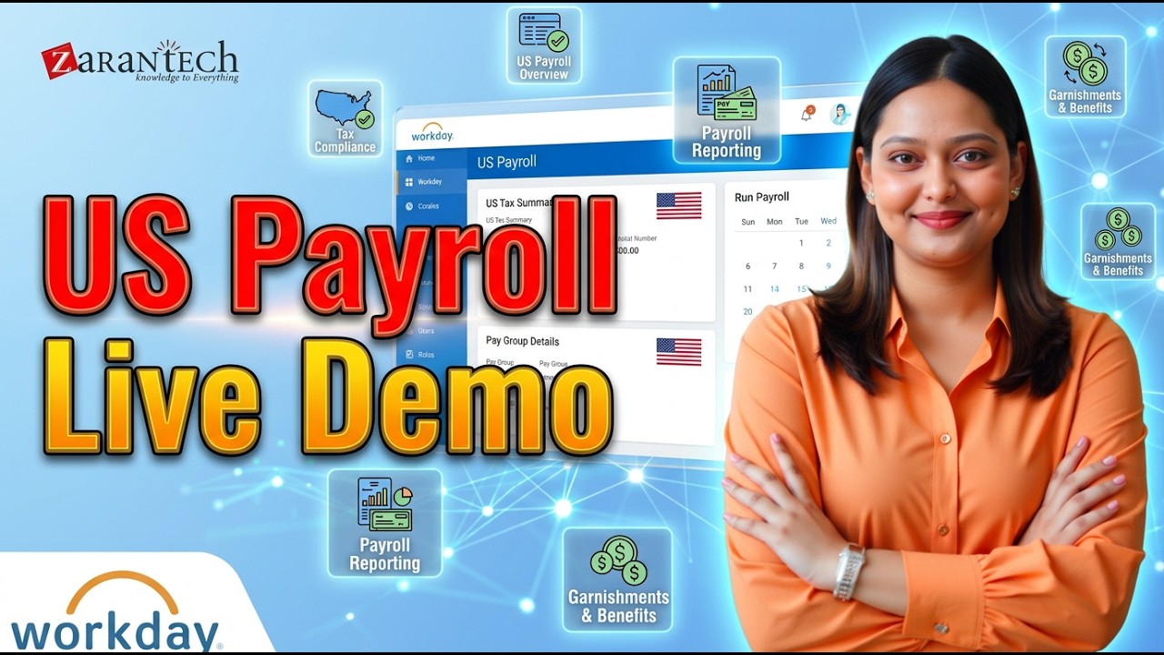 Workday U.S. Payroll - Live Demo | ZaranTech