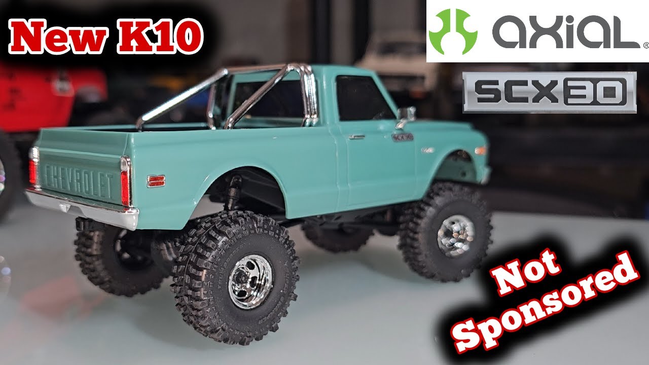 2026 New Micro RC Crawler. Axial SCX30 Chevrolet K10.