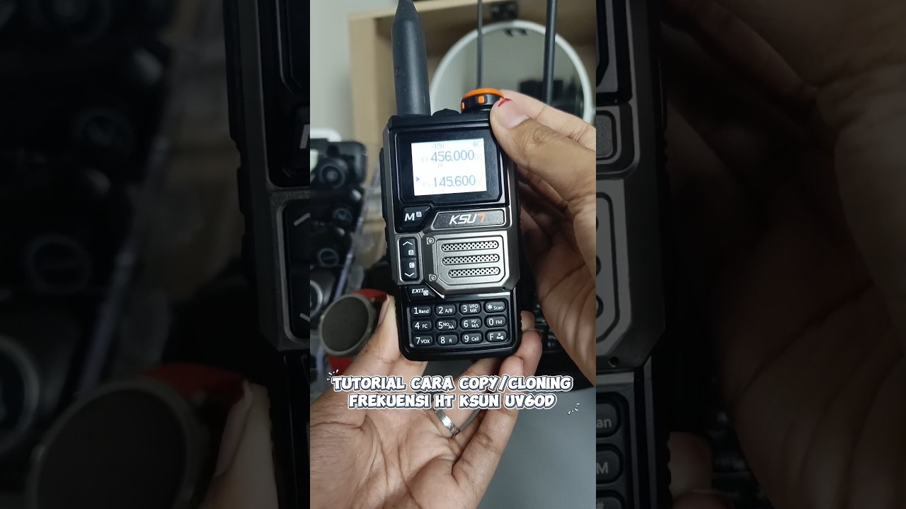 Tutorial scanning dan Copy frekuensi HT KSUN UV60D #htjarakjauh #htmurah #htterbaik #murah #htksun