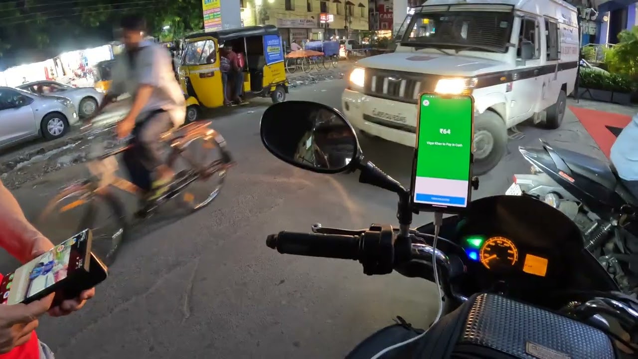 Bike Taxi Earning In Night Part Time Job | How Much Earning In Part Time..