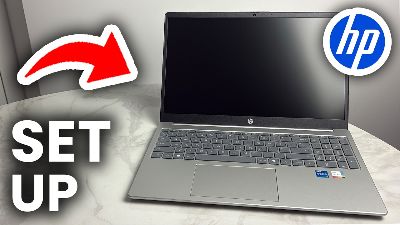 How To Set Up HP Laptop - Step By Step