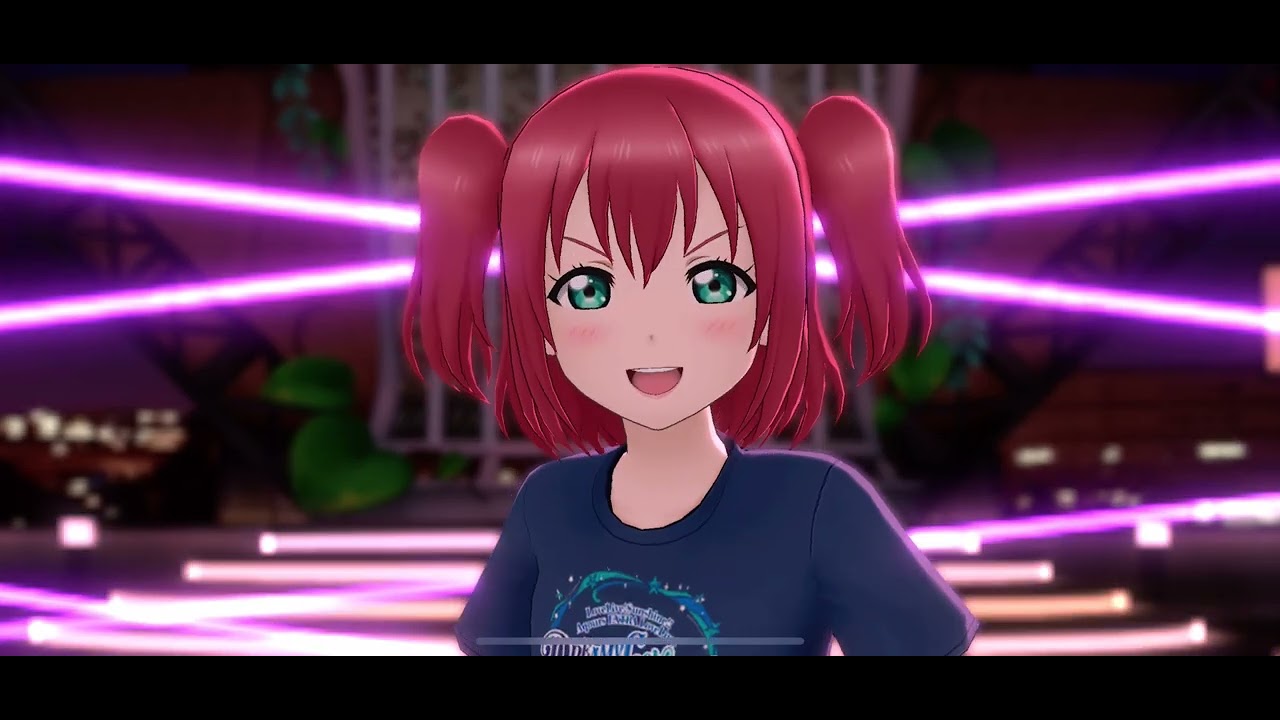 [LLSIFAS] Aoi Canaria MV: Ruby Kurosawa (Aqours ~DREAMY CONCERT 2021~ T-Shirt)