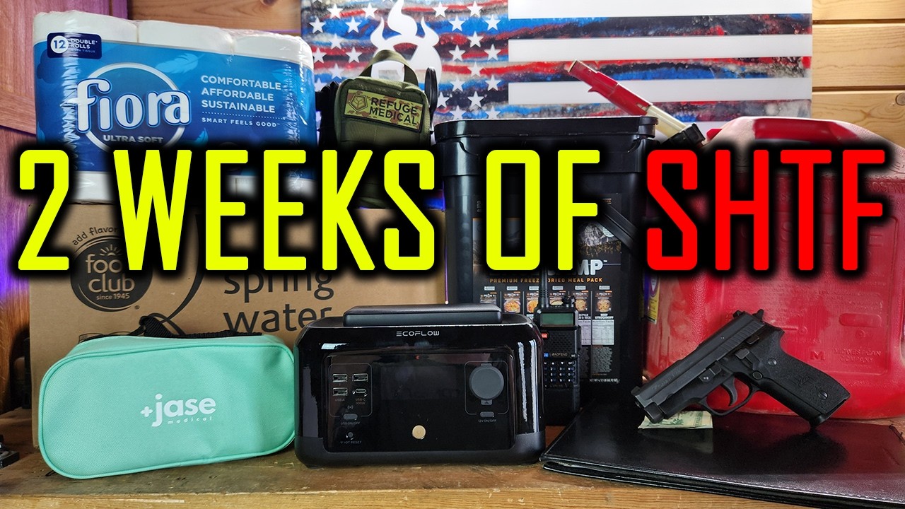 Prepping Supplies You Need to Survive the First 2 Weeks of SHTF
