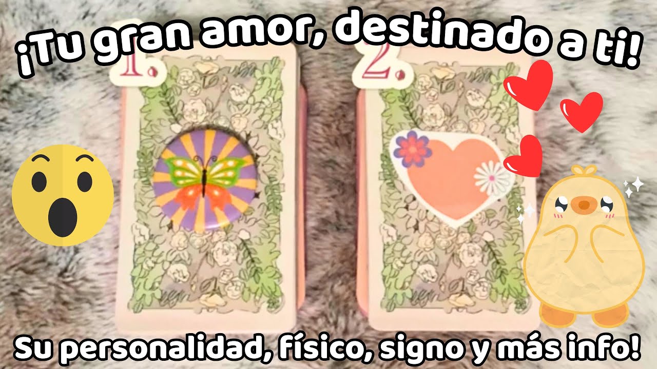 ¿Quién es tu amor por destino? Su signo, físico, personalidad 👫🔮✨[Reupload] | Tarot Interactivo Amor