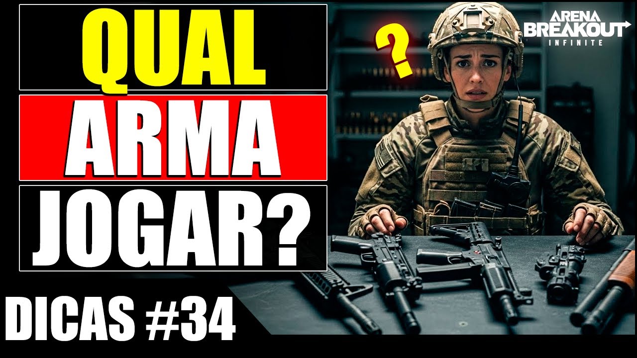 ✅ Qual é a MELHOR ARMA para Jogar no ARENA BREAKOUT INFINITE?