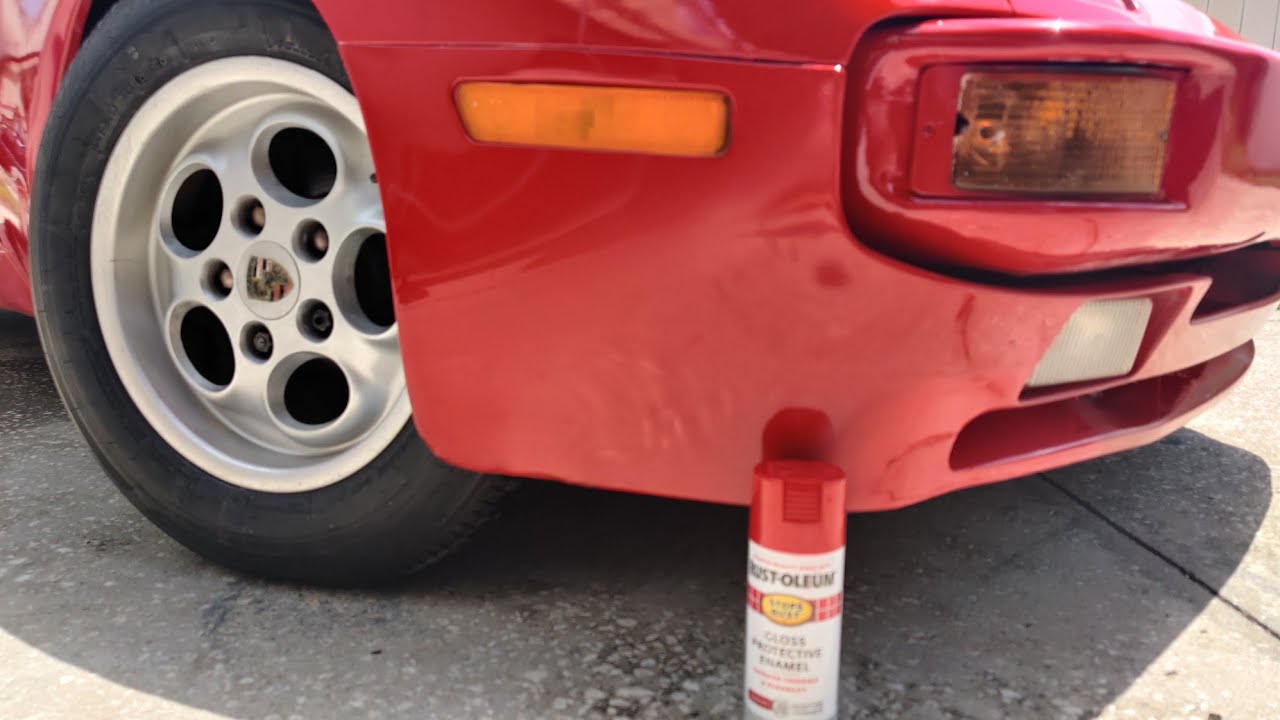Can Rust-Oleum sunrise red match Porsche Guards red 1984 944