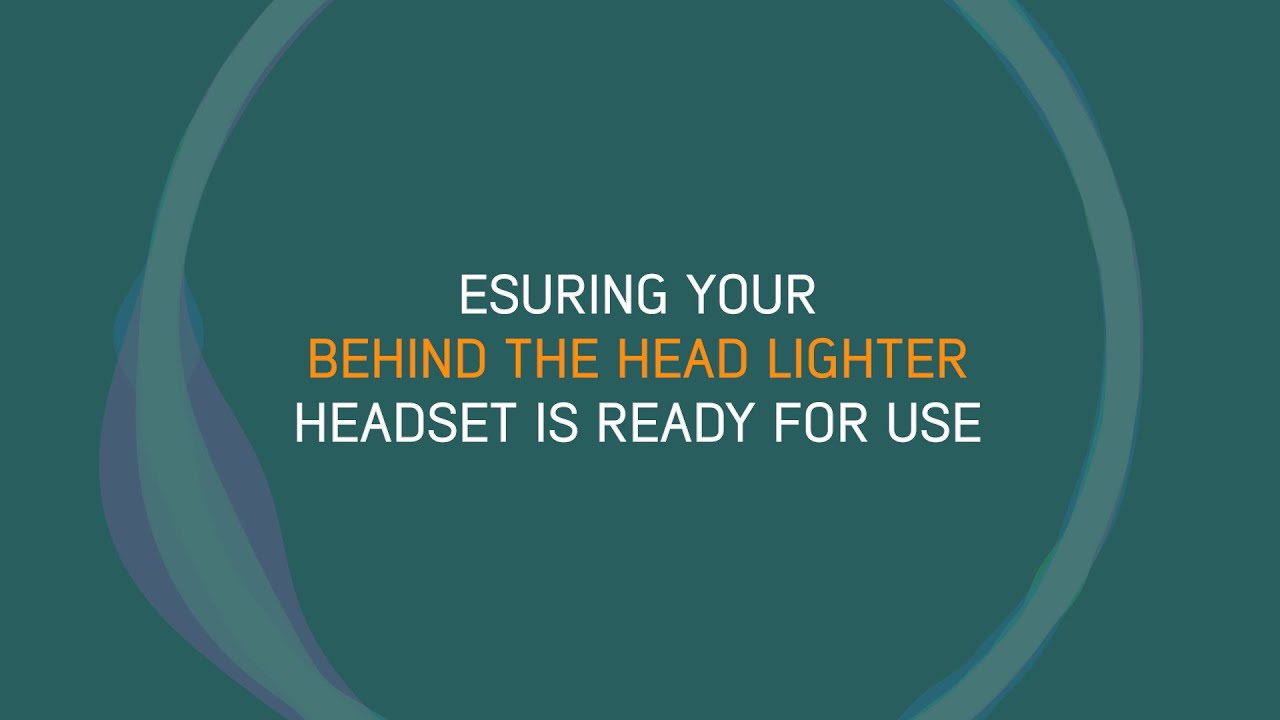 Behind the Head Lighter Headset: Step-by-Step Setup & Operations | dBD Communications | Aviation