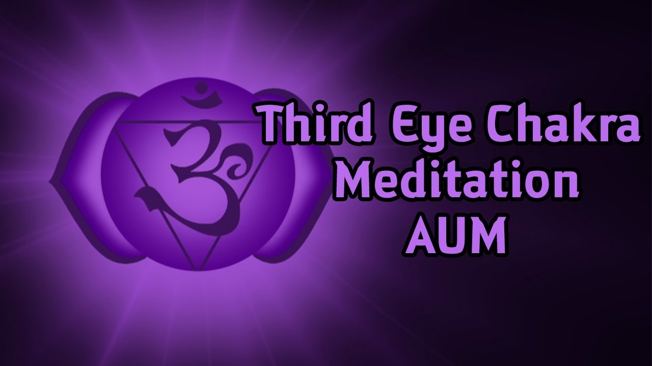 Ajna Third Eye Chakra Meditation ( AUM ) 108 Repetitons