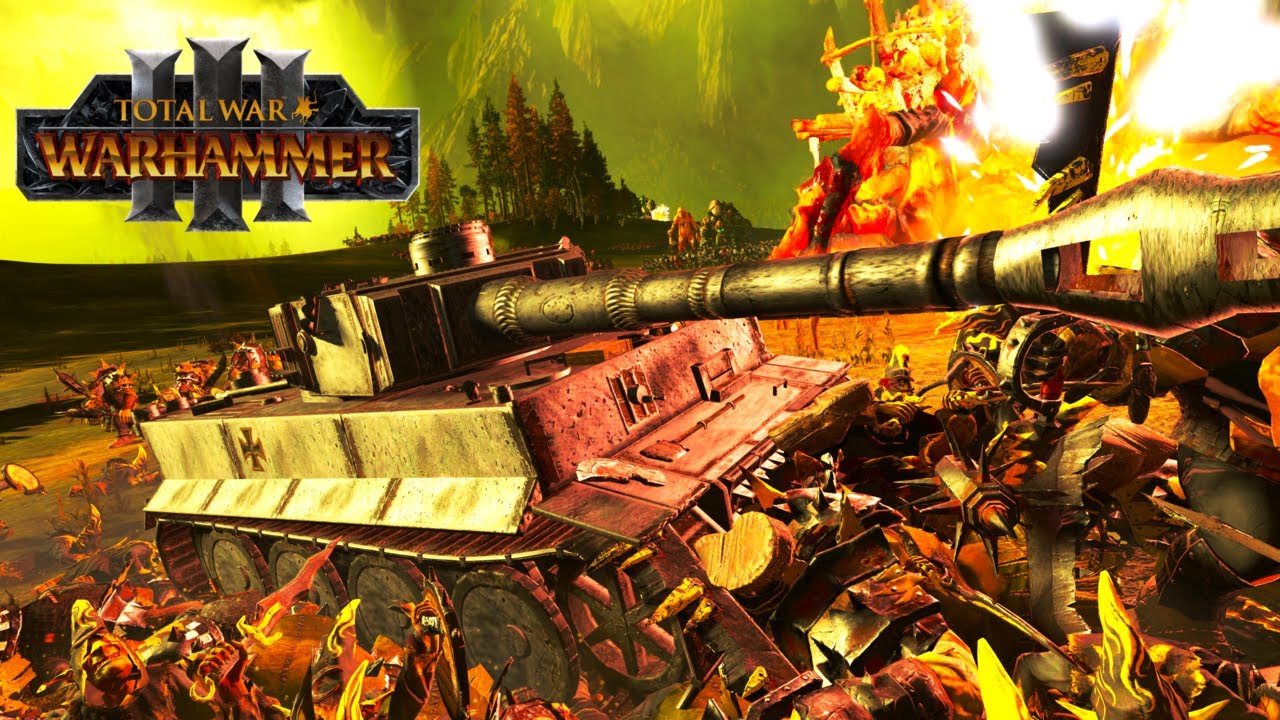 GERMAN IMPERIAL ARMY VS Greenskins - TW Millennium Mod | Total War WARHAMMER 3 | FIRESupport | 4K