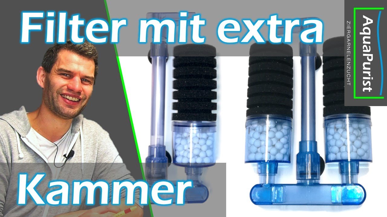 Filterkammer im Luftheber? - einfache Art wasserbeeinflussende Substrate ins Aquarium zu bringen