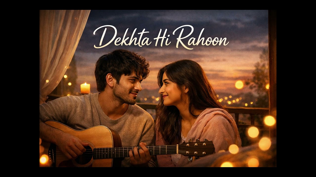 Dekhta Hi Rahoon – Romantic Indie Love Song | Soft Acoustic Hindi Song 2024