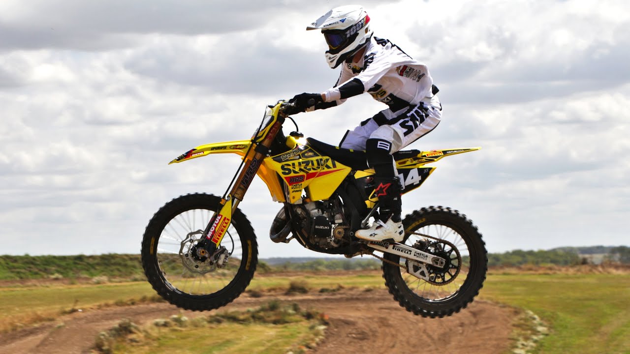 SR75 Suzuki RM125 special ridden by Jordan Booker