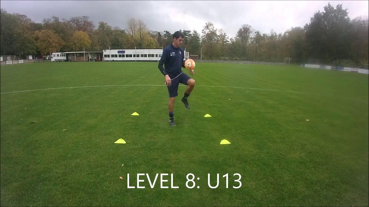 Voetbalhuiswerk: Jongleren