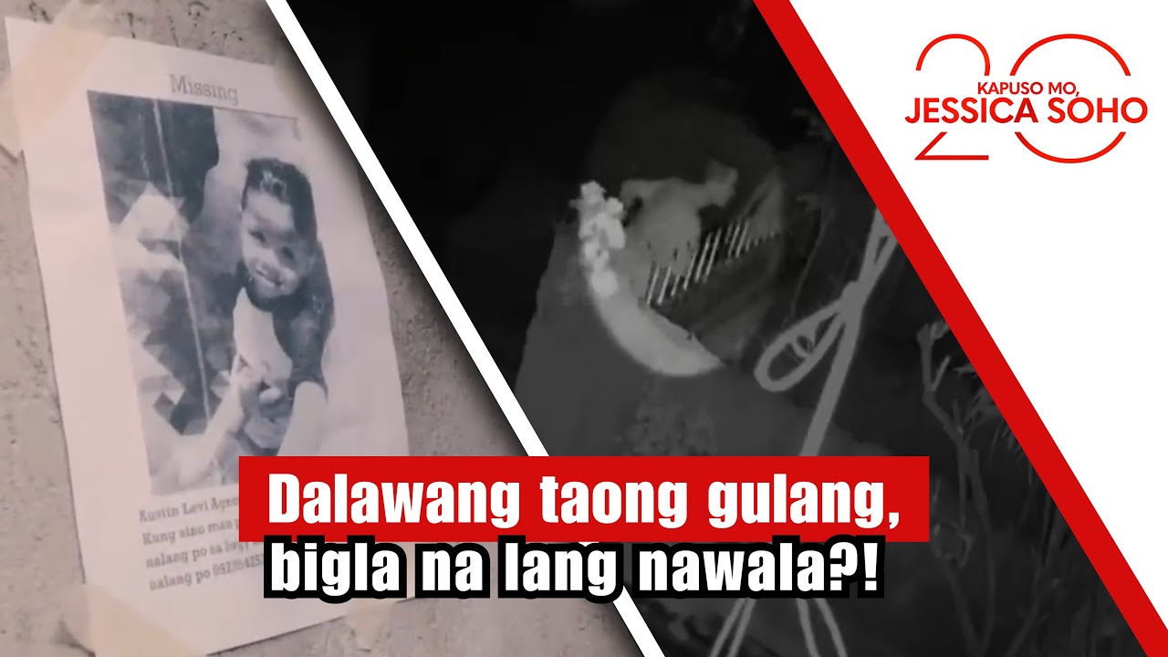Dalawang taong gulang, bigla na lang nawala?! | Kapuso Mo, Jessica Soho