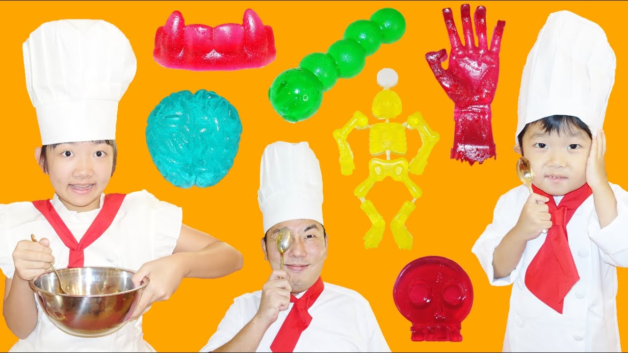 ★ハロウィンお菓子作り！「ホラーグミ」★Halloween Pastry making「Horror Gummy candy」★